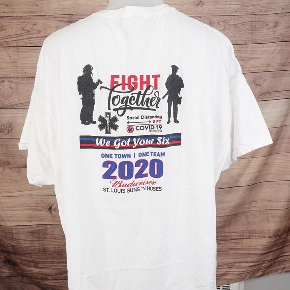 ST LOUIS GUNS 'N HOSES 2020 BUDWEISER BOXING T-SHIRT SIZE 3XL - Picture 3 of 5